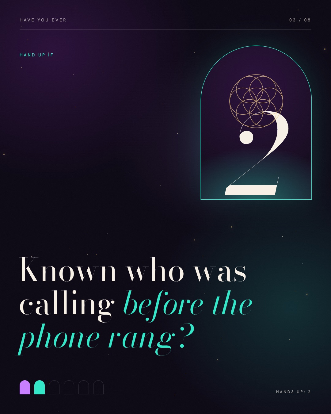 Known who was calling before the phone rang?