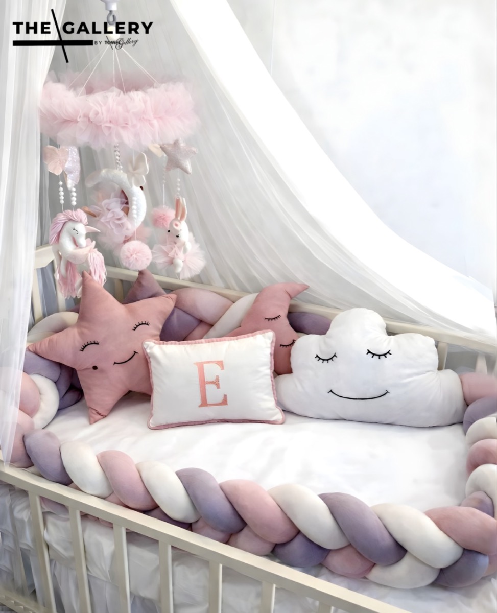 The Gallery's personalised nursery set — the shot the campaign ran on.
